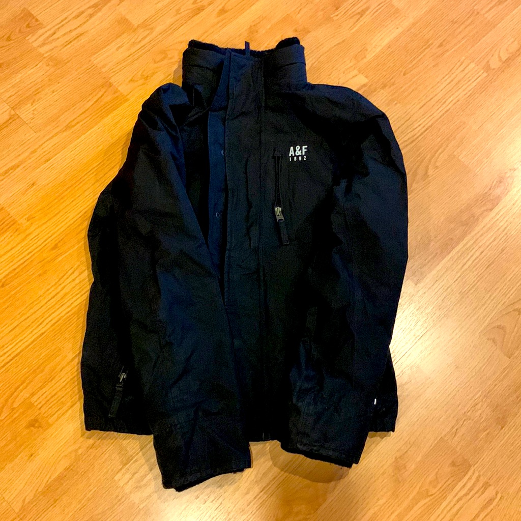 Abercrombie & Fitch Large All Season Jacket